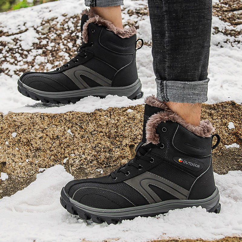 Experience Ultimate Comfort with Velvet Warm Plus Size Hiking Boots